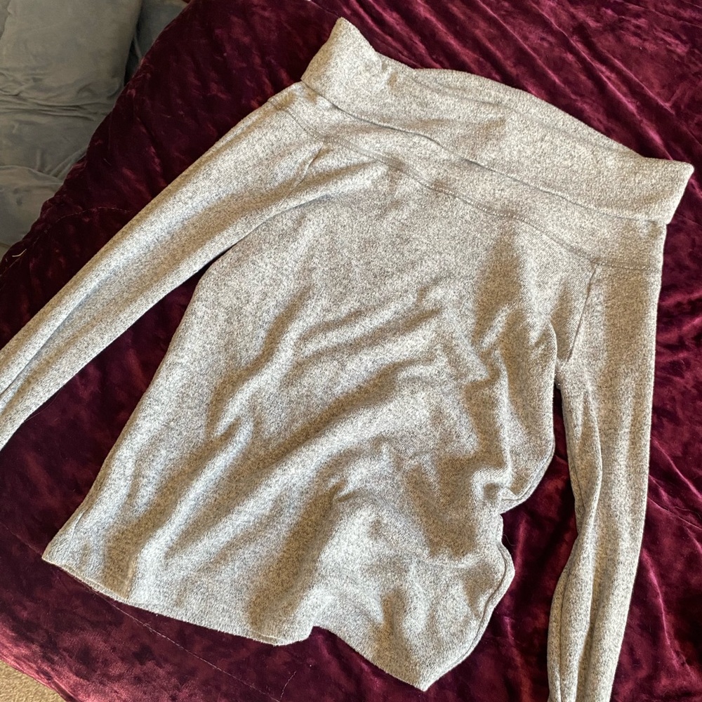 off the shoulder long sleeve